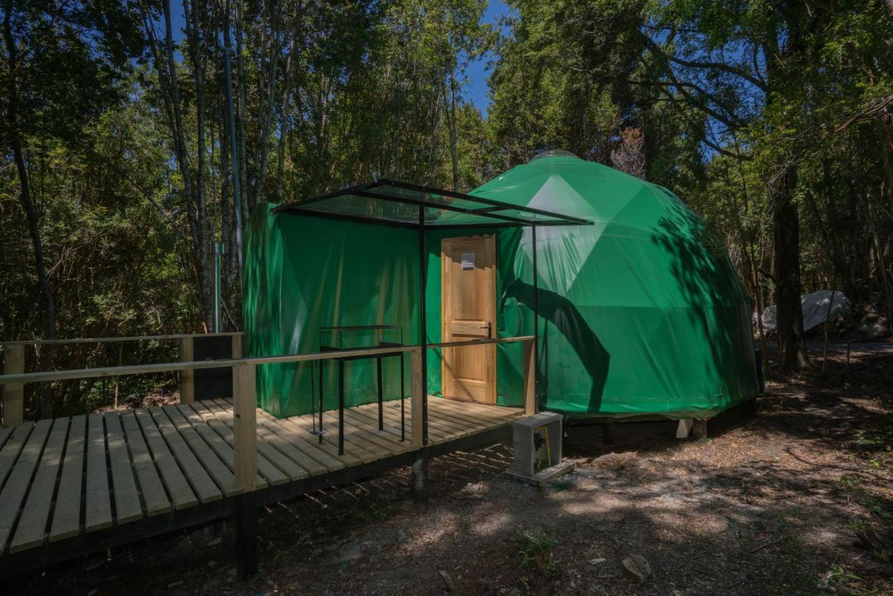 Cabanas Ensenada Bosque Nativo Exterior foto